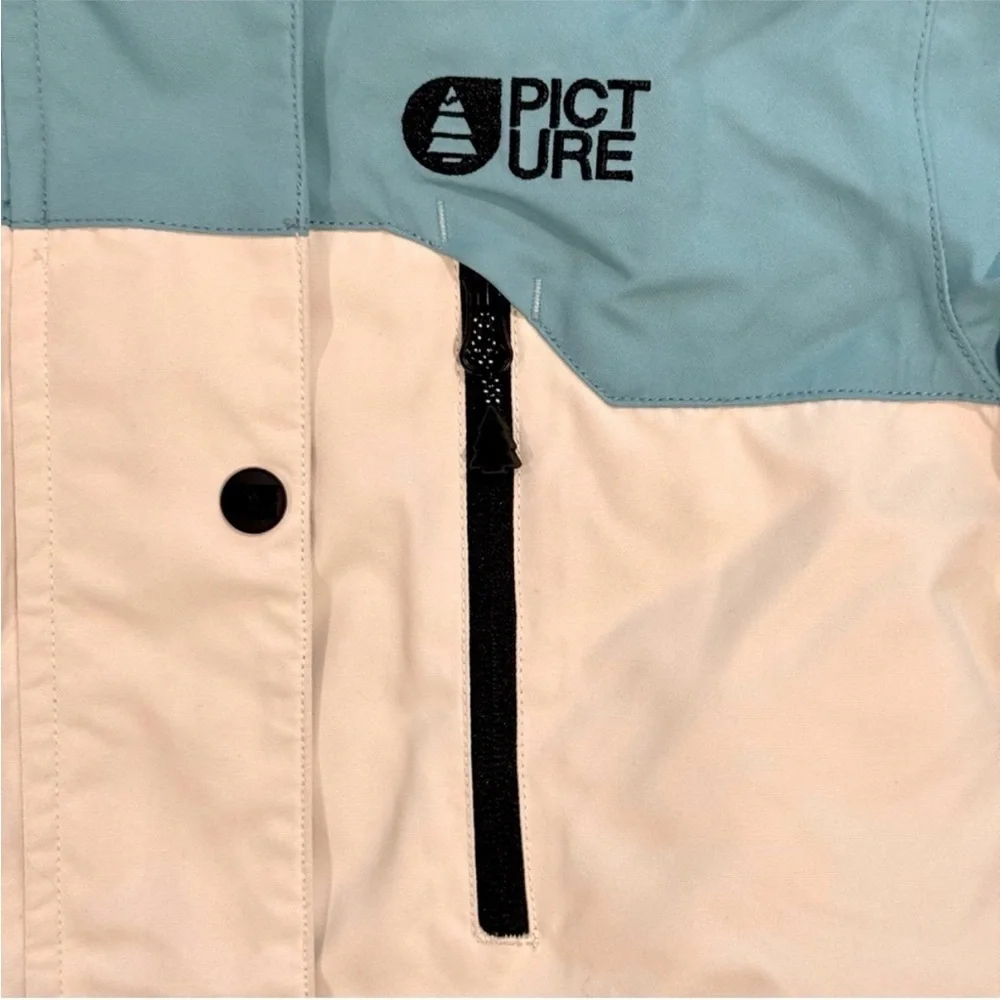 Picture Weeky Ski Jacket Girls 14 Snowboarding Hooded Winter Waterproof DWR Ski